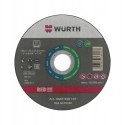 Tarcza do cięcia metalu 125x22,2mm Wurth 25 szt. Tarcza do cięcia metalu 125x22,2mm Wurth 25 szt.