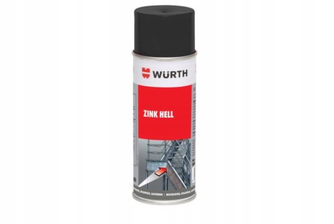 WURTH Cynk Spray cynkowy jasny podkład WURTH Cynk Spray cynkowy jasny podkład