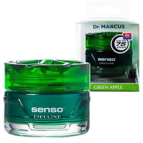 Zapach samochodowy Senso Deluxe ŻEL odświeżacz Green Apple Zapach samochodowy Senso Deluxe ŻEL odświeżacz Green Apple