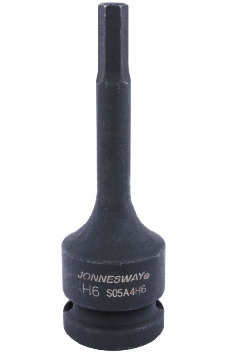 Jonnesway Klucz nasadowy udarowy HEX 1/2" 6mm S05A4H6 Jonnesway Klucz nasadowy udarowy HEX 1/2" 6mm S05A4H6