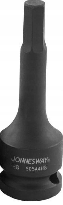 Jonnesway Klucz nasadowy udarowy HEX 1/2" 8mm S05A4H8 Jonnesway Klucz nasadowy udarowy HEX 1/2" 8mm S05A4H8