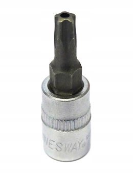 Jonnesway Klucz wpustowy 5 kątny torx TS10 Z otworem 1/4
