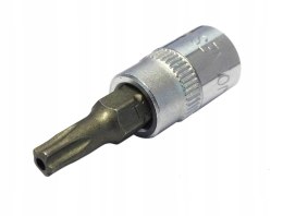 Jonnesway Klucz wpustowy 5 kątny torx TS10 Z otworem 1/4