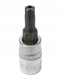 Jonnesway Klucz wpustowy 5 kątny torx TS15 Z otworem 1/4" Jonnesway Klucz wpustowy 5 kątny torx TS15 Z otworem 1/4"