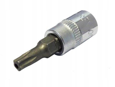 Jonnesway Klucz wpustowy 5 kątny torx TS15 Z otworem 1/4" Jonnesway Klucz wpustowy 5 kątny torx TS15 Z otworem 1/4"