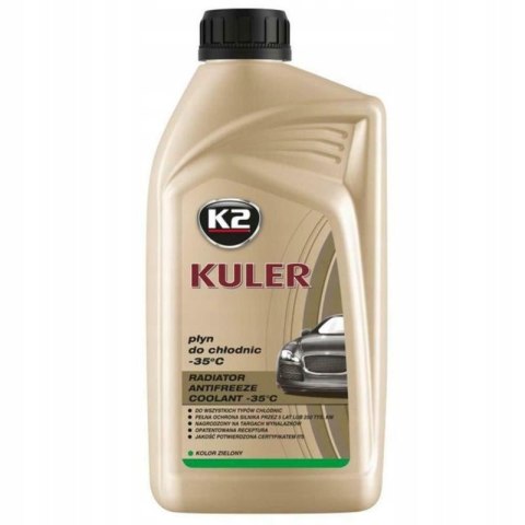 K2 KULER PLYN DO CHLODNIC -35C ZIELONY 1L K2 KULER PLYN DO CHLODNIC -35C ZIELONY 1L