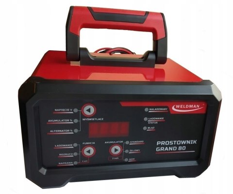 WELDMAN prostownik z rozruchem 12V/24V GRAND 80 Wyprzedaż!! WELDMAN prostownik z rozruchem 12V/24V GRAND 80 Wyprzedaż!!