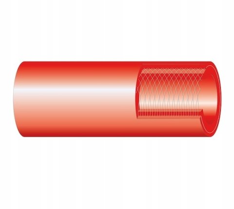 WURTH Wąż Przewód pneumatyczny PU 8X12MM L=25 M RED WURTH Wąż Przewód pneumatyczny PU 8X12MM L=25 M RED