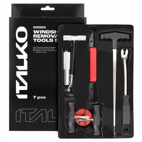 Zestaw do wycinania szyb samochodowych Italko 37533