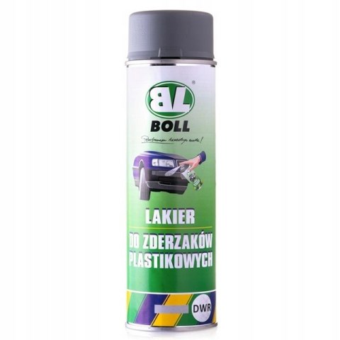 BOLL Lakier do zderzaków plastikowych spray szary jasny 500ml BOLL Lakier do zderzaków plastikowych spray szary jasny 500ml