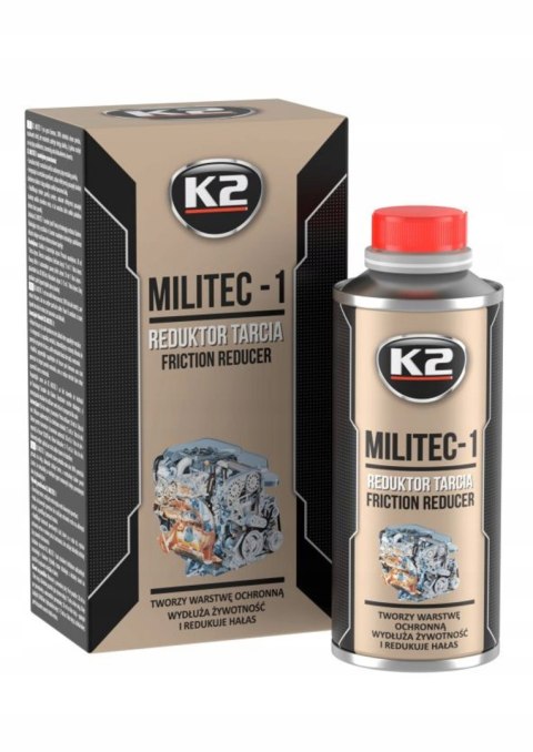 Dodatek do oleju silnikowego K2 Militec-1 250 ml