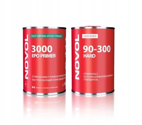Podkład epoksydowy Novol 3000 EPO PRIMER 800ml + utwardzacz