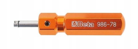Wkrętak do wentyli Beta 986/78 78mm Wkrętak do wentyli Beta 986/78 78mm