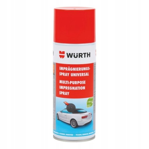 Impregnat do dachów kabrioletów Wurth 400ml Impregnat do dachów kabrioletów Wurth 400ml