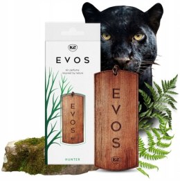 K2 EVOS HUNTER perfumy do auta zawieszka drewno