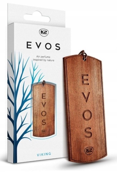 K2 EVOS VIKING perfumy do auta zawieszka drewno K2 EVOS VIKING perfumy do auta zawieszka drewno