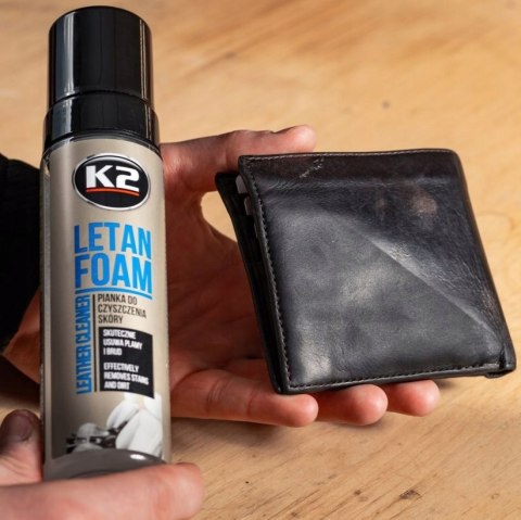 K2 LETAN FOAM PIANKA DO CZYSZCZENIA SKÓRY 200ml K2 LETAN FOAM PIANKA DO CZYSZCZENIA SKÓRY 200ml