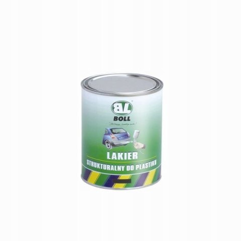 LAKIER STRUKTURALNY DO PLASTIKU CZARNY BOLL 1L LAKIER STRUKTURALNY DO PLASTIKU CZARNY BOLL 1L