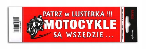 Naklejka MOTOCYKLE SĄ WSZĘDZIE Avisa Naklejka MOTOCYKLE SĄ WSZĘDZIE Avisa