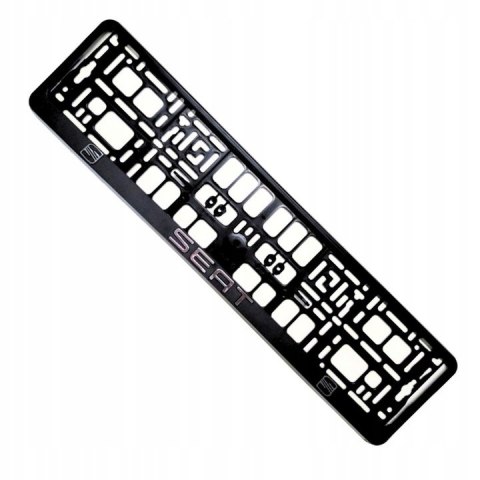 RAMKA POD TABLICĘ REJESTRACYJNĄ 3D SEAT 2SZT RAMKA POD TABLICĘ REJESTRACYJNĄ 3D SEAT 2SZT