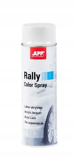 Spray akrylowy APP Rally 210111 Biały 600ml