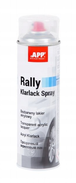 Spray akrylowy APP Rally 210115 Bezbarwny 600ml