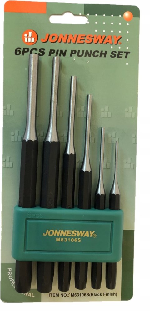 Zestaw wybijaków Jonnesway M63106S 2-8mm 6 szt. Zestaw wybijaków Jonnesway M63106S 2-8mm 6 szt.