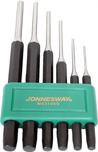 Zestaw wybijaków Jonnesway M63106S 2-8mm 6 szt. Zestaw wybijaków Jonnesway M63106S 2-8mm 6 szt.