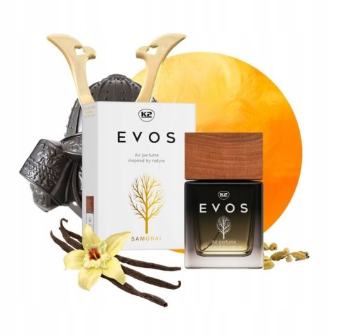 K2 EVOS SAMURAI 50ml perfumy do auta zapach K2 EVOS SAMURAI 50ml perfumy do auta zapach