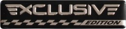 Naklejka Emblemat EXCLUSIVE EDITION z Szachownicą