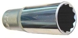 Nasadka długa 1/2" 12-kątna 18mm JONNESWAY Nasadka długa 1/2" 12-kątna 18mm JONNESWAY