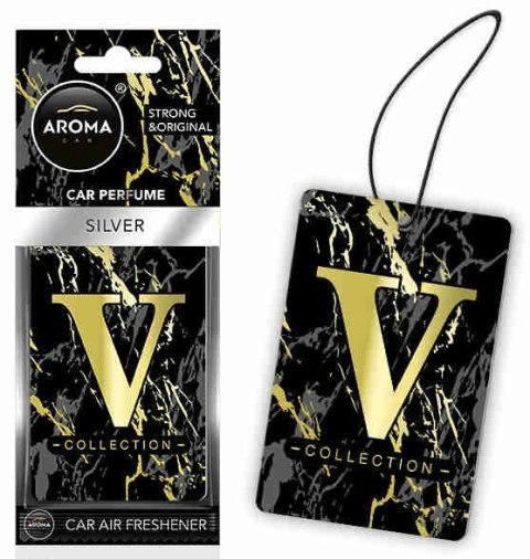 Odświeżacz powietrza AROMA CEL V-COLLECTION Silver