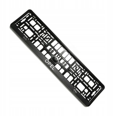 RAMKA POD TABLICĘ REJESTRACYJNĄ 3D OPEL 2 SZT RAMKA POD TABLICĘ REJESTRACYJNĄ 3D OPEL 2 SZT