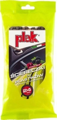 Ściereczki do plastików Plak owoce leśne 24 sztuki