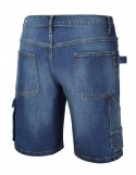 Spodnie krótkie z dżinsu ze streczem 7529/3XL
